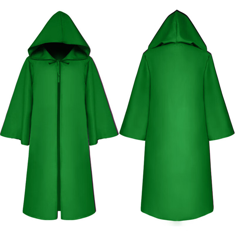 死神吸血鬼cos巫师袍向导披风万圣节连帽和尚斗篷款式十六白色均码