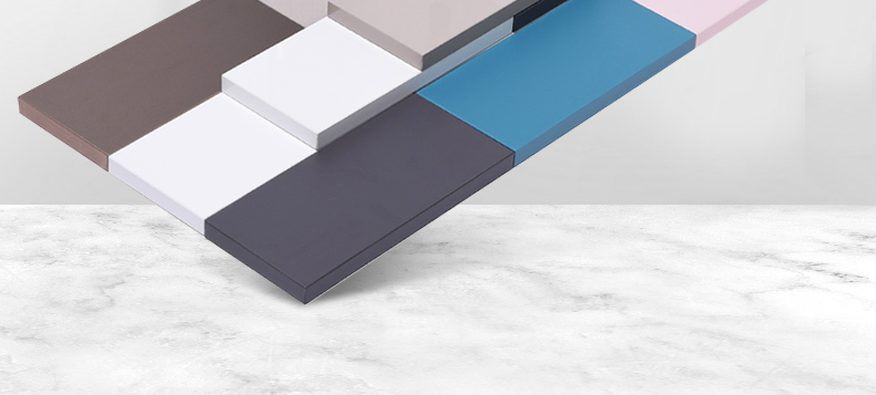 柜门定制进口pet高光门板肤感欧松板轻奢亮光衣柜厨房橱柜门定做进口