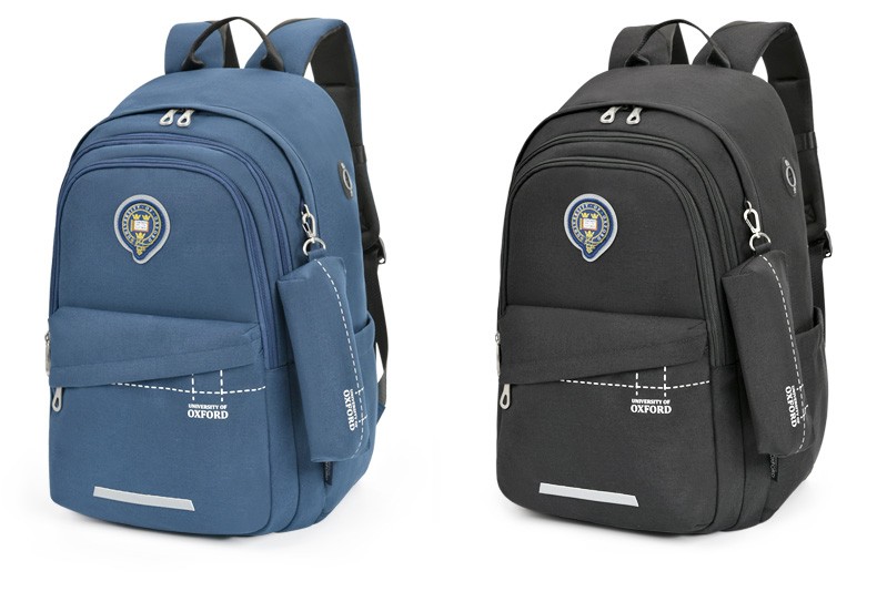 英国牛津大学oxford中学生书包男高中生初中生多分层大容量休闲减负