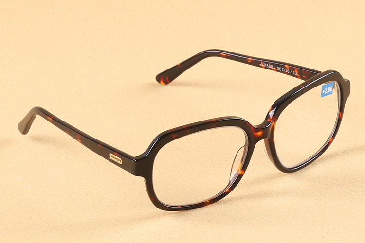 jedmviss 水晶石头老花镜天然男女东海纯高清超轻高端平光眼镜 圆形