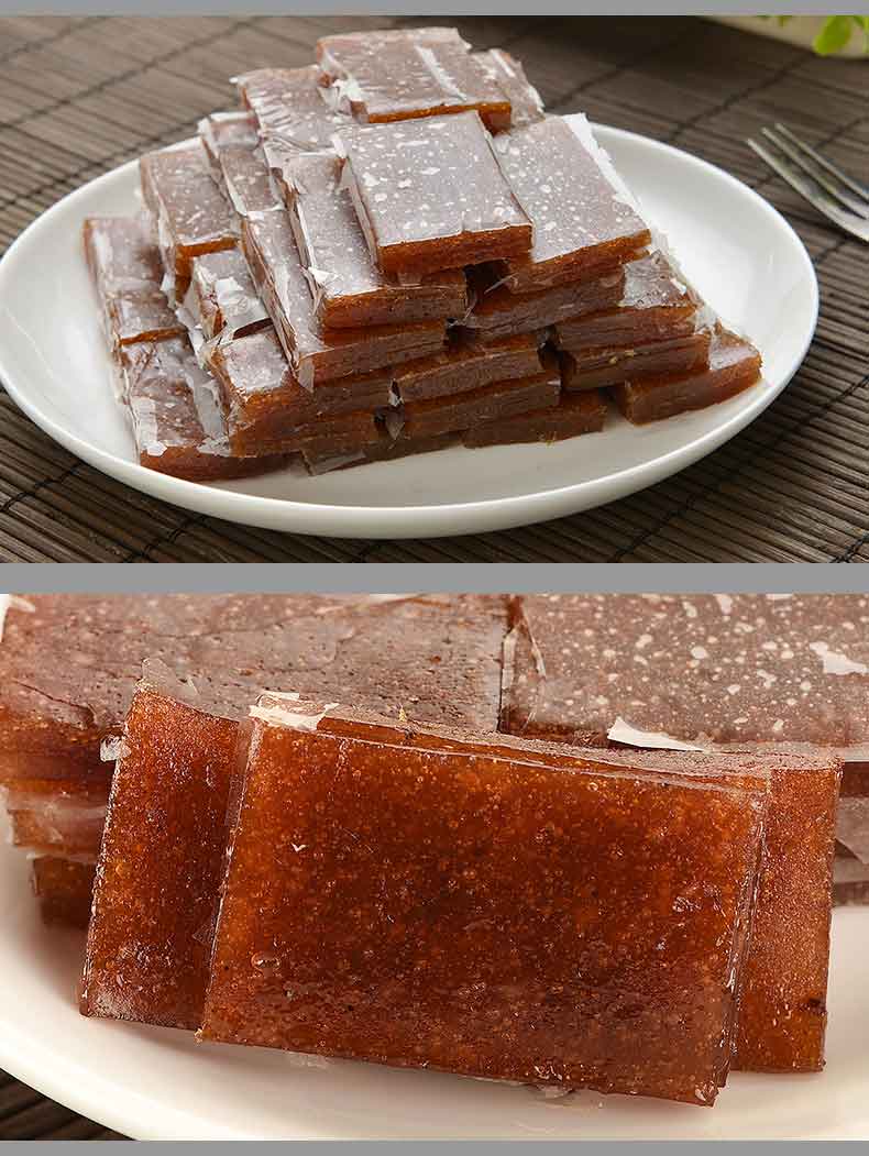北京御食园野山枣糕乌梅糕500g休闲办公酸甜特产小零食小吃野酸枣乌梅