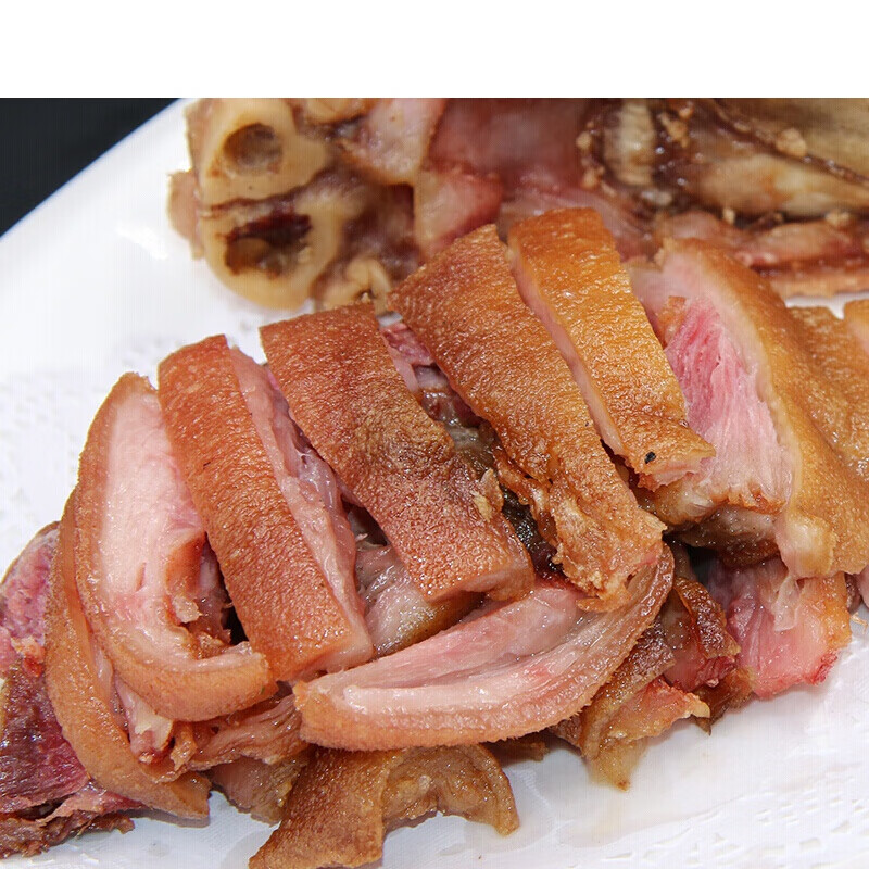 咸猪蹄膀约2斤咸猪手 生冻上海咸蹄膀 猪蹄肘子猪蹄腌制··【图片