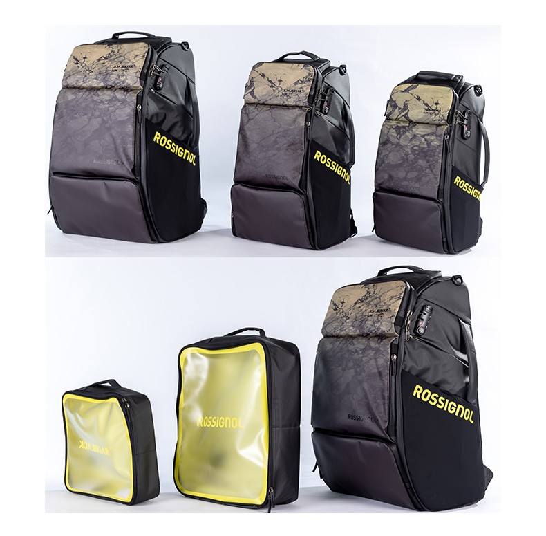 金鸡滑雪包blackbriar黑荆棘联名款双肩背包滑雪装备包 黑色 65x45cm