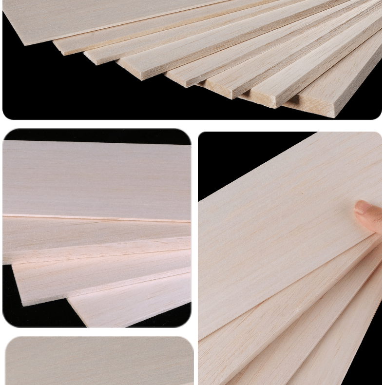 泰隆齐木飞机木板片 轻木板 轻木片模型材料diy手工制作航模板材.