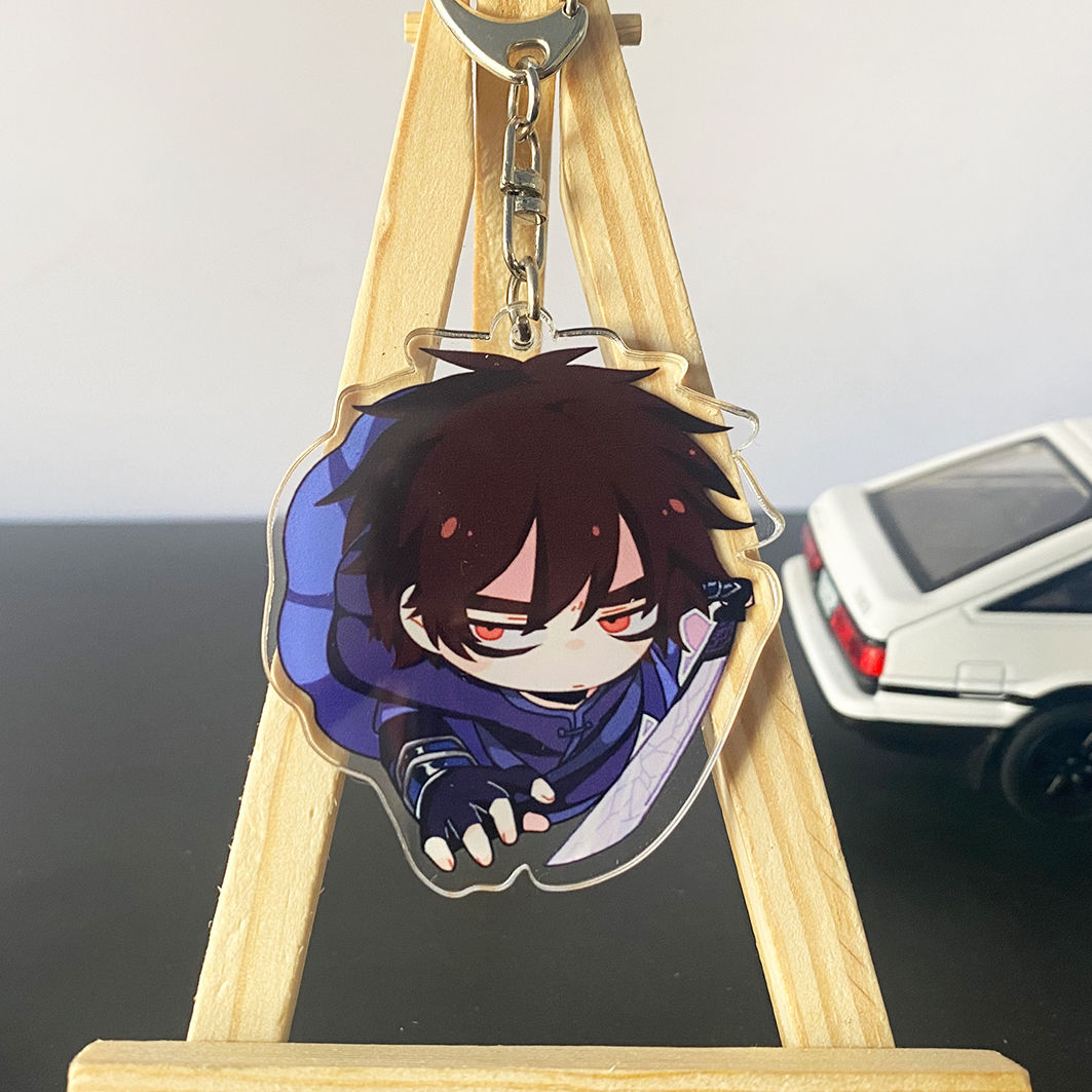刺客伍六七周边钥匙扣魔刀千刃567柒哥梅花十三亚克力挂件包挂饰 6