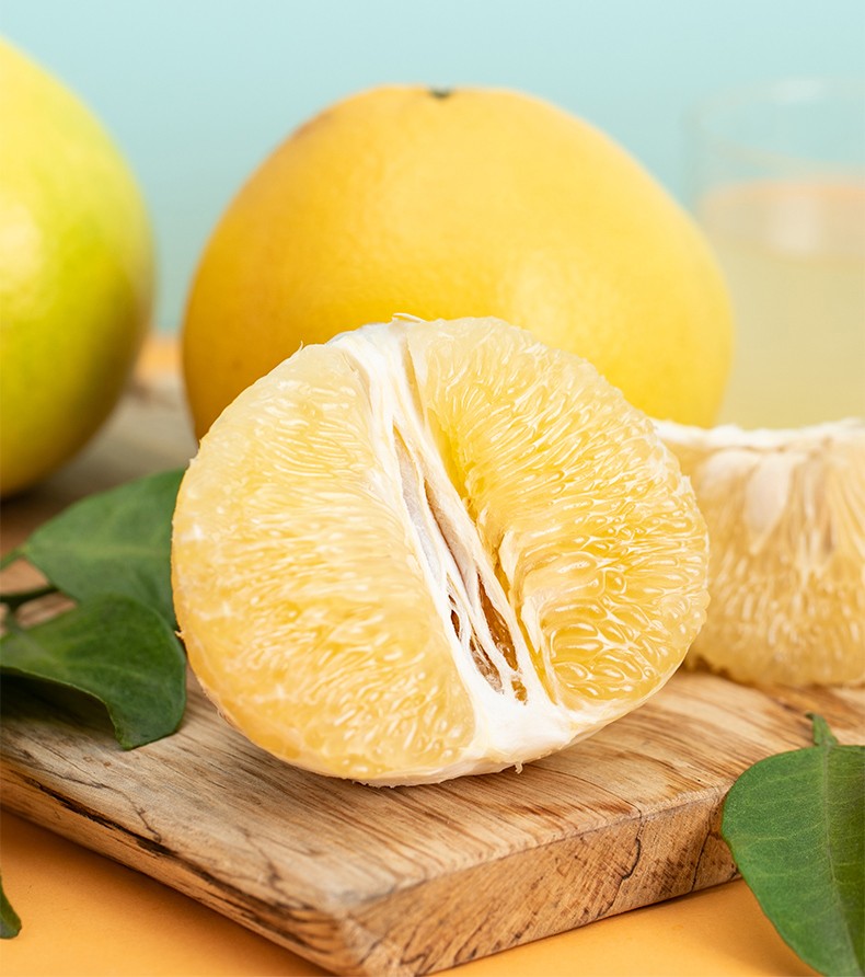 启时光黄金葡萄柚爆汁柚子新鲜当季水果葡萄柚78个礼盒装净重7882斤