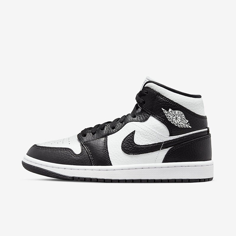 nike耐克女鞋airjordan1aj1gs黑白熊猫樱花粉运动休闲时尚篮球鞋