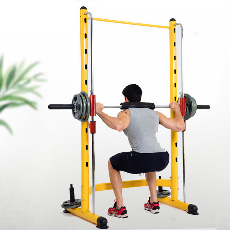 康强同款深蹲架多功能杠铃架安全举重床卧推器运动顺畅不卡顿杠铃套装