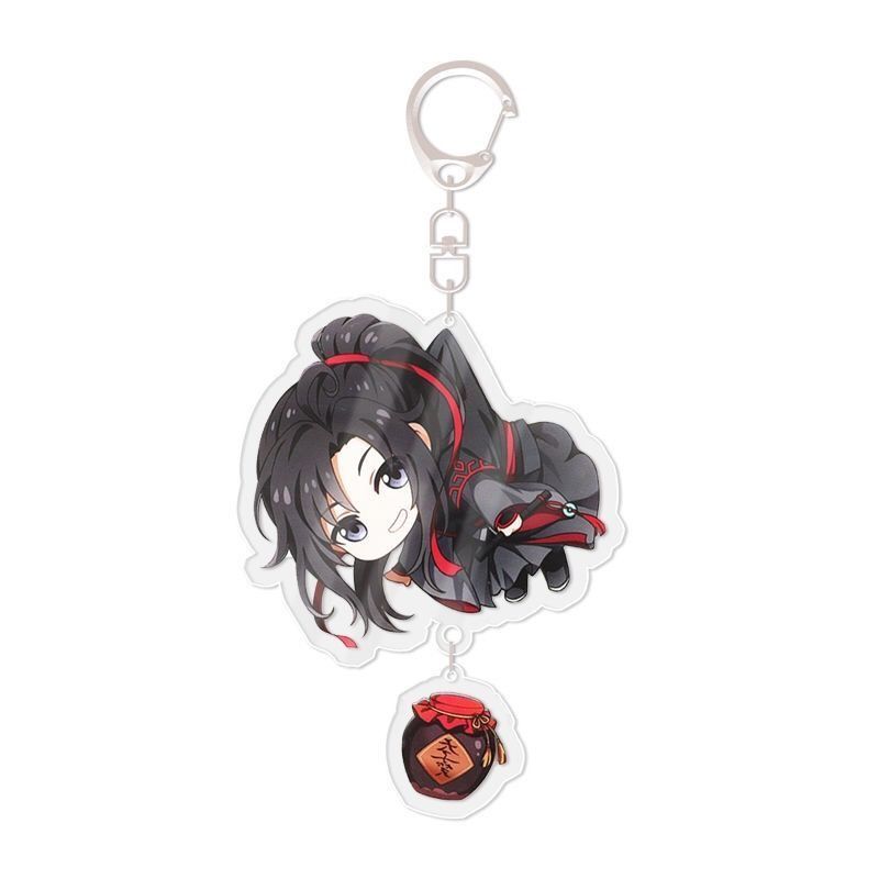 魔道祖师周边钥匙扣 动漫天官赐福魏无羡吊坠蓝忘机款式挂件 金陵吊坠