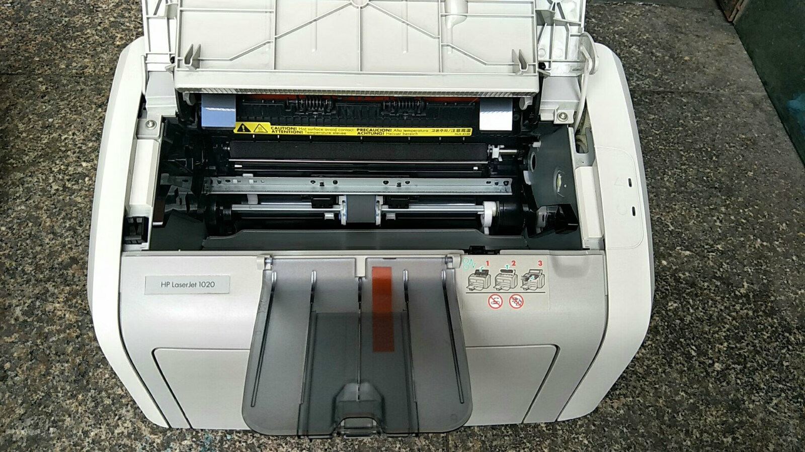 惠普(hp) 1020/1018佳能2900a4黑白激光打印机 硫酸纸打印 浅灰色