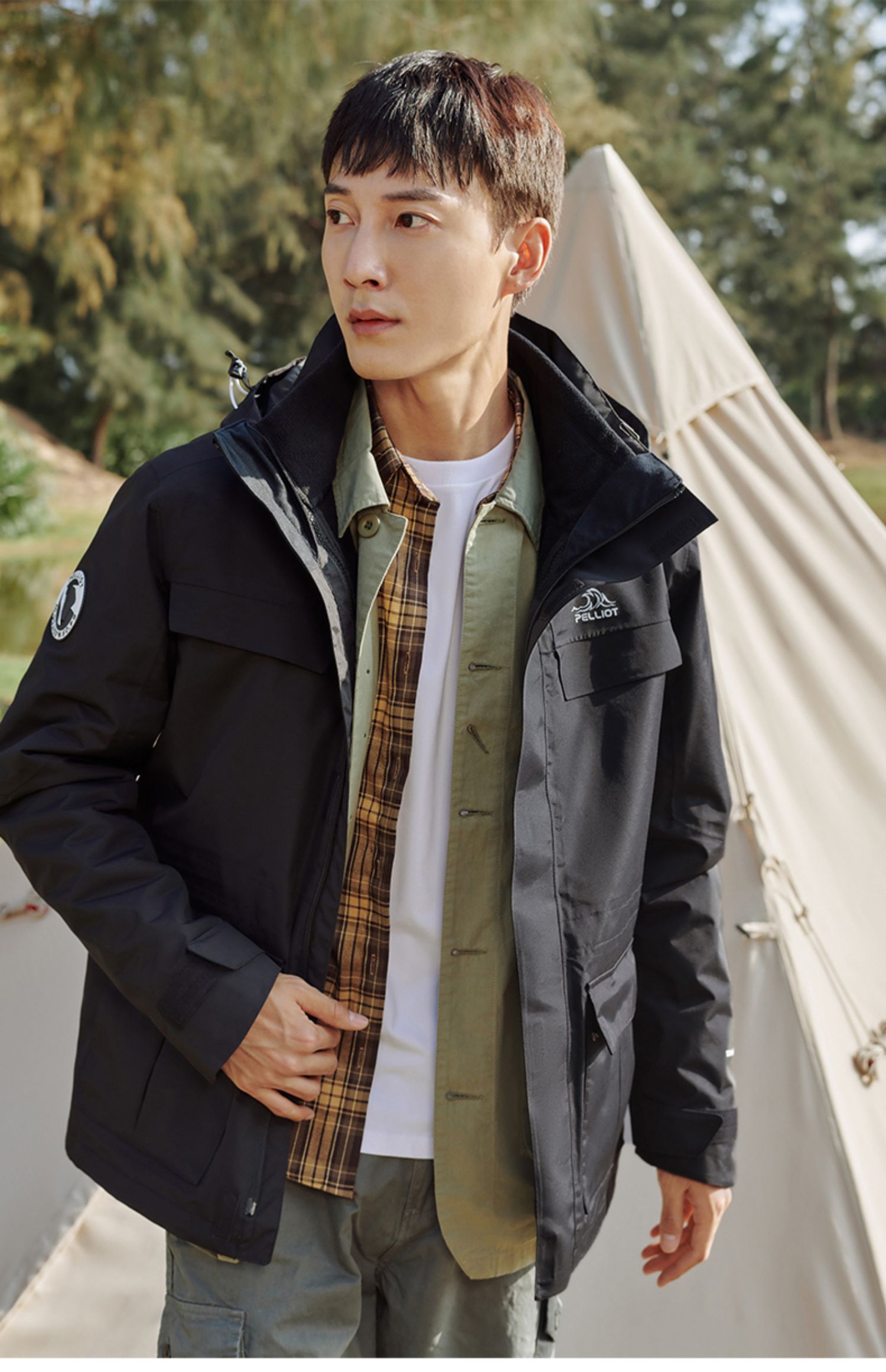 【专营店正品】冲锋衣女三合一春秋外套可拆卸抓绒防水防风户外男旅游