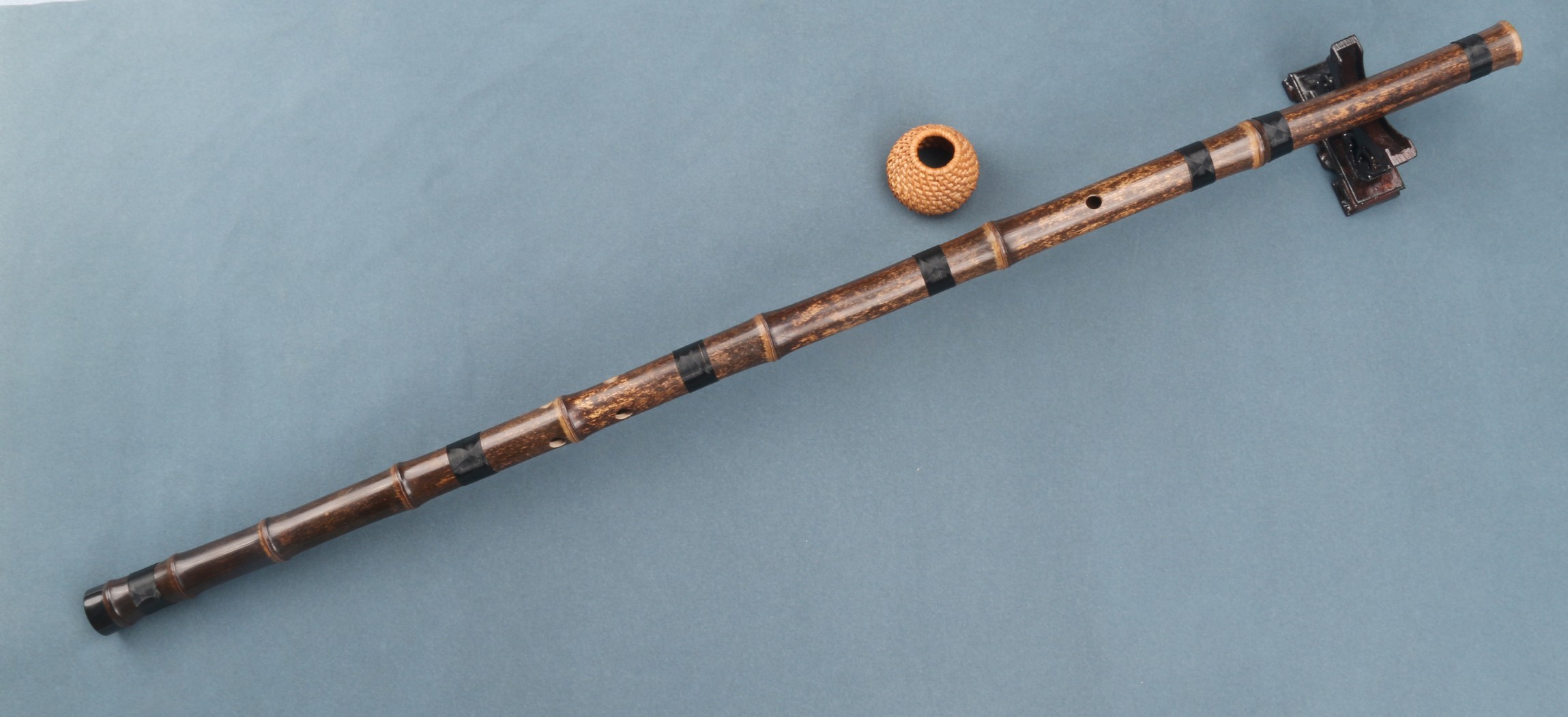 品质好物九节箫乐器八目九节精制演奏考级萧6孔8孔gfed紫竹八孔g