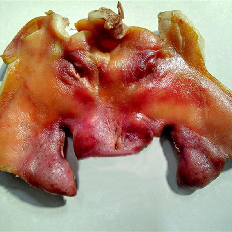 猪脸肉猪头皮20斤不带鼻子生猪面具生猪脸皮10斤生猪脸皮10斤餐饮试用