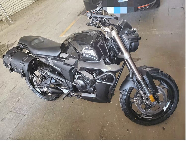 专用升仕启典150gk g1 g2 310v侧边箱边包复古摩托车改装件带支架