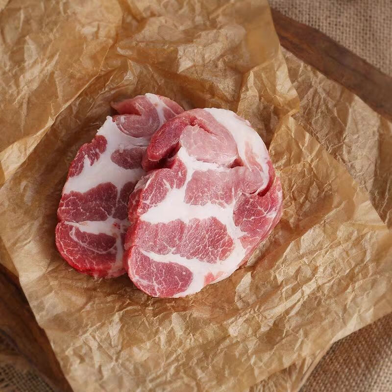 【小袁推荐】生梅花肉猪颈肉猪肩肉生猪肉精品去皮去骨梅花肉5斤【10