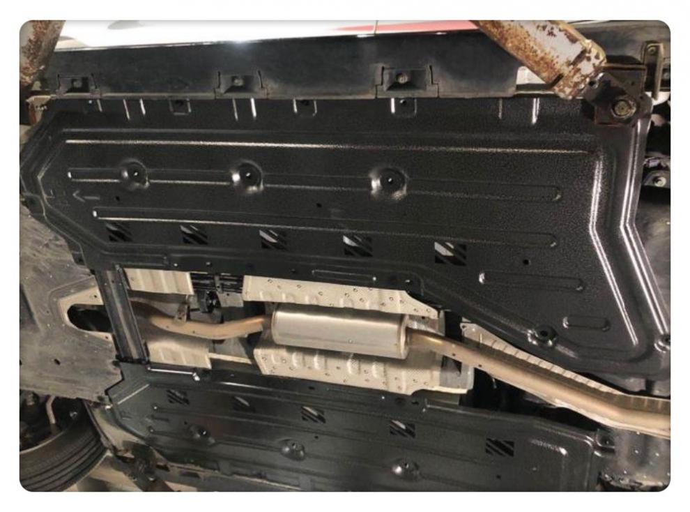 适用于本田十代思域发动机底盘侧面护板21款车身改装发动机下护板 十