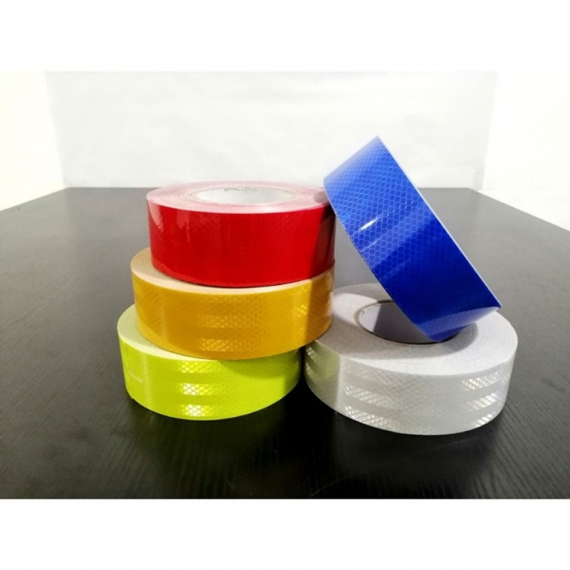 燃创51015cm纯色反光贴pvcpet材质货车电瓶车摩托车警示反光贴5厘米宽