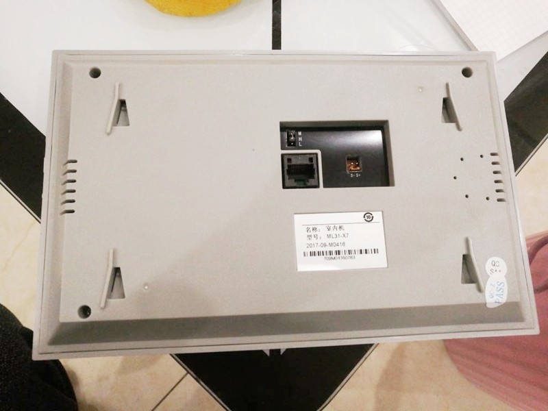 【官方旗舰】冠林智能终端gl8-v2楼宇可视对讲门铃分机电话ml8-v6挂板