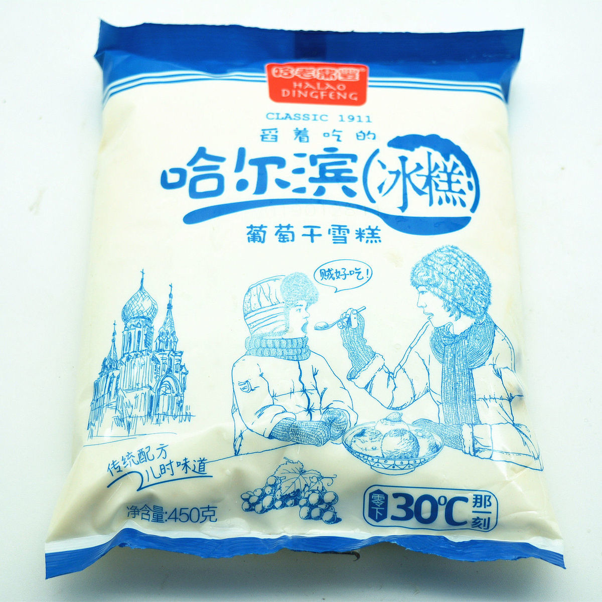 哈尔滨冰糕舀着吃的冰淇淋朗姆味葡萄干奶油 朗姆1 葡萄干1 奶油1