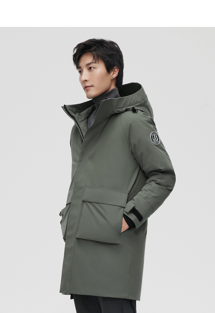 【肖战同款】【男女同款】波司登2021年新款羽绒服情侣中长款新潮流工