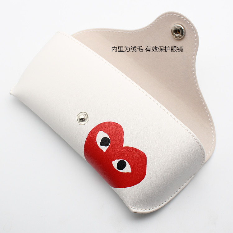 陌森太阳镜盒折叠便携式眼镜盒原装墨镜镜简约创意复古镜布 川1久保玲