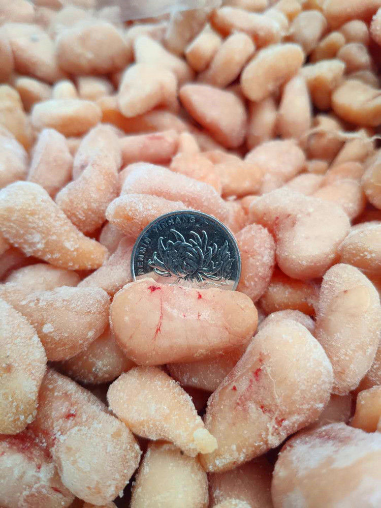 伟博速冻鸡腰子中小号鸡春子精选新鲜鸡腰特级公鸡蛋鸡子鸡卵子500克