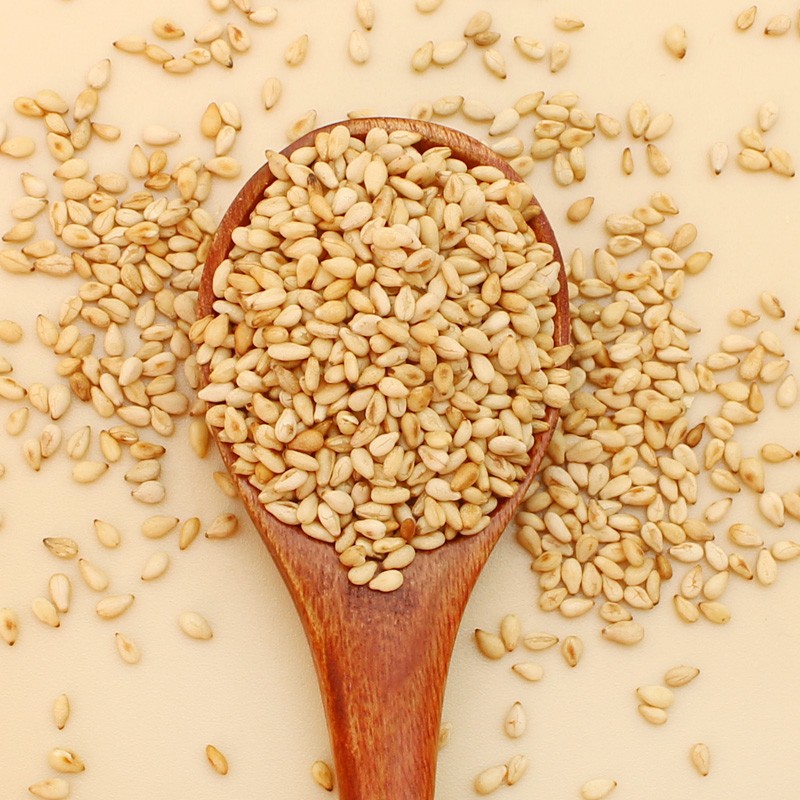 焙小爱熟白芝麻粒100g 即食免洗炒熟烧烤撒料干吃烘焙瓶装小包装 焙