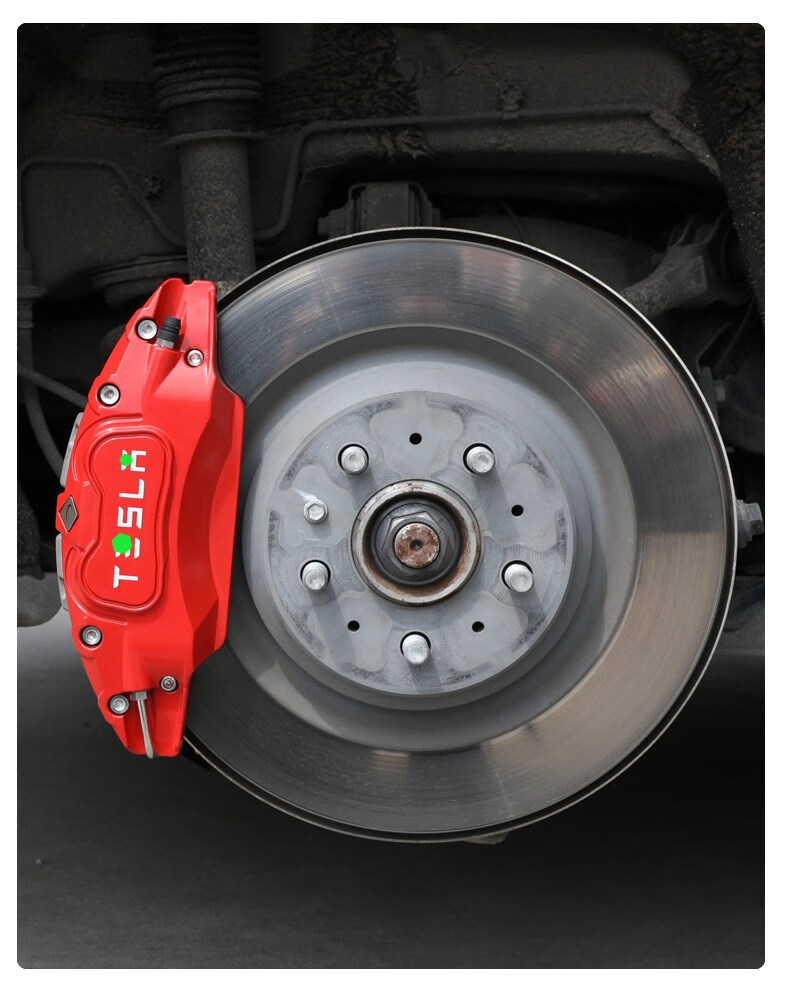 适用特斯拉modely卡钳罩model3刹车卡钳罩轮毂改色配件改装毛豆丫