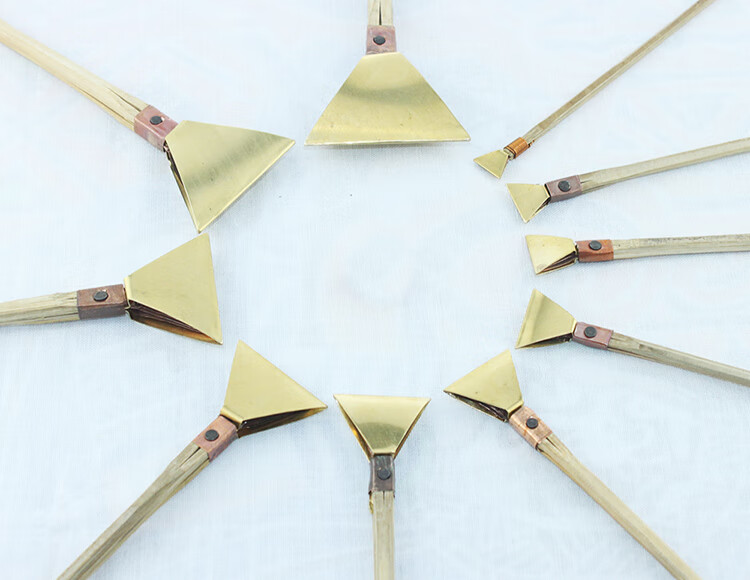 贵州苗族手工蜡染diy工具材料蜡刀套装画蜡绘画专用铜刀1至10个号夏力