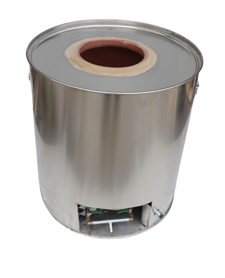 睿巧(ruiqiao) 老式烧饼烤炉子摆摊商用烧炭打锅盔专用烧饼缸炉燃气烤