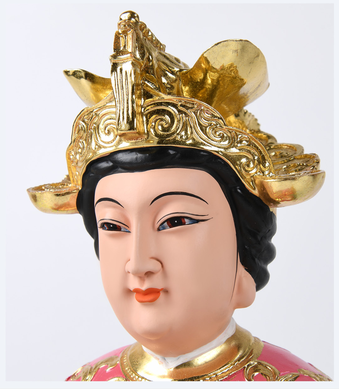 益心阁天尊玉皇大帝王母娘娘神像树脂彩绘道教天公供奉摆件家用16寸