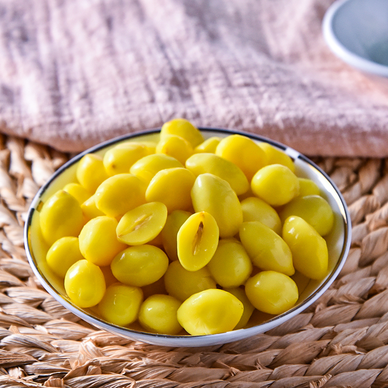 杏仁果 银杏果500g*5袋 去壳白果银杏果干开心果仁煲汤材料银杏果