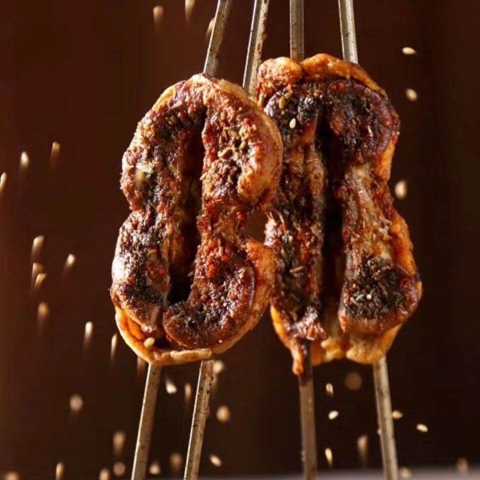 新鲜冷冻包油羊腰子羊肾清真纯羊腰 烧烤烤肉食材5-45斤一袋27个 5斤