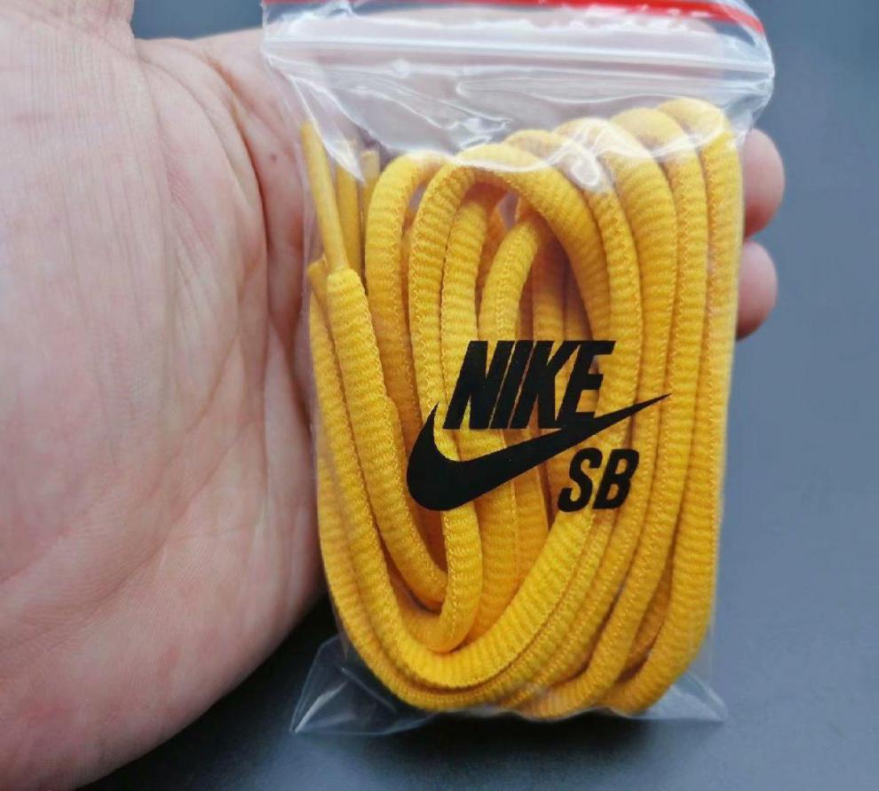 适配耐克dunksb鞋带原装品质白黑紫龙虾外星人影子灰8mm加粗男女板鞋