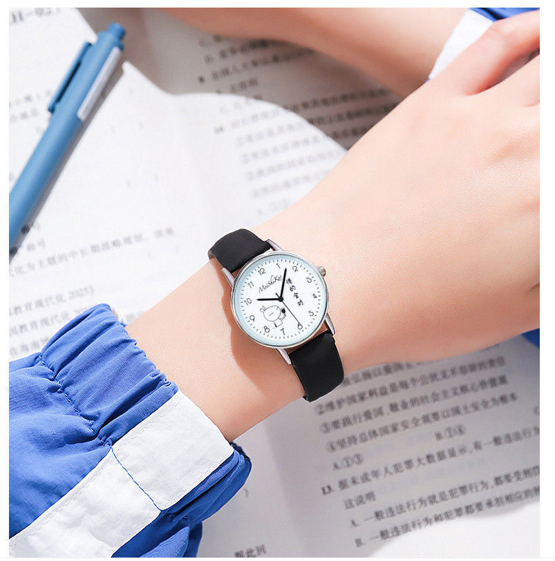 朴里考试专用手表男女学生高考初高中公务员中考潮流防水电子石英腕表