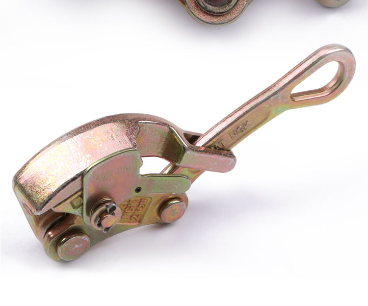 卡线器日式夹线器电工电力通用型地线绝缘导线钢绞线钢丝绳拉紧器05吨