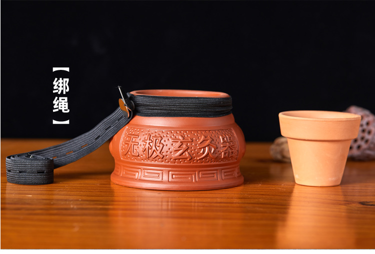 适用于无极玄灸罐阴阳罐家用温灸悬灸器儿童脐灸器具神灸紫砂陶瓷艾灸