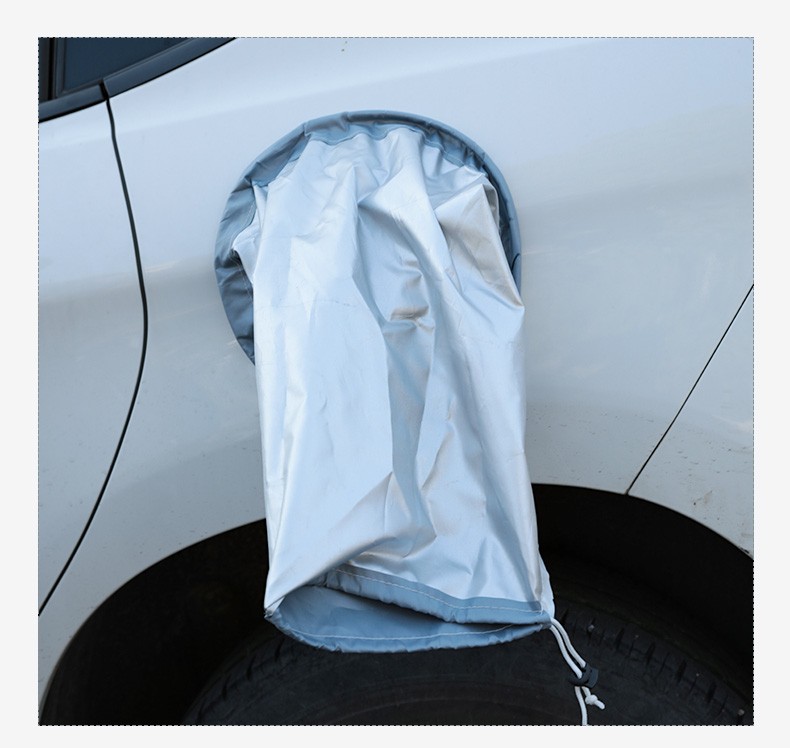 电动汽车充电防雨套新能源枪口防水布罩防雪晒器桩遮挡接地宝软磁银