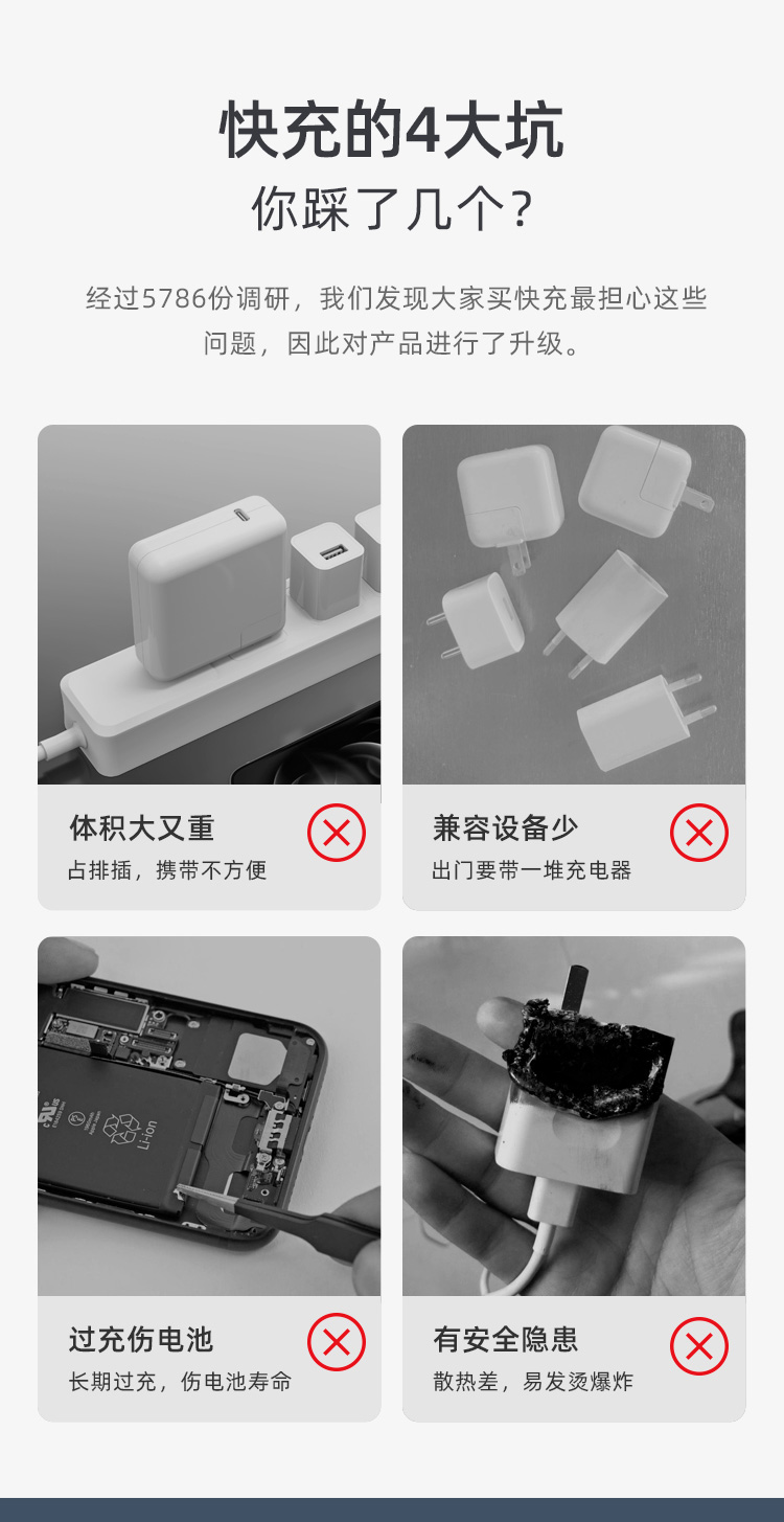 Aohi Magcube 30w奥海充电器头适用苹果iphone13手机macbook电脑pd快充头拇指大小30w大功率快充 黑色单充电 头 图片价格品牌报价 京东