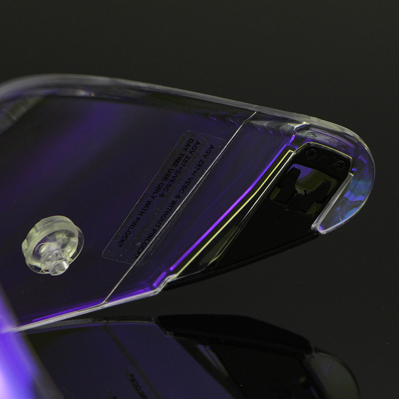 摩托车头盔镜片pistagprrace2 电镀幻彩revo变色镜片炫彩挡风外镜片