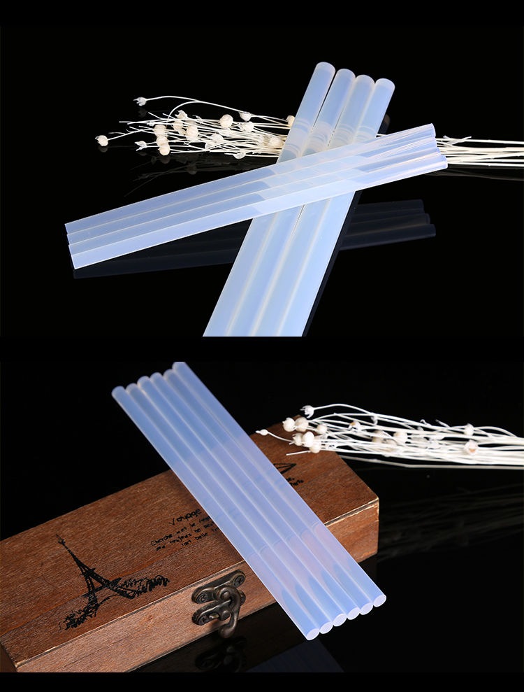 热熔胶棒7mm11mm胶条高粘性环保透明热熔胶枪专用胶棒条棒棒胶7190mm