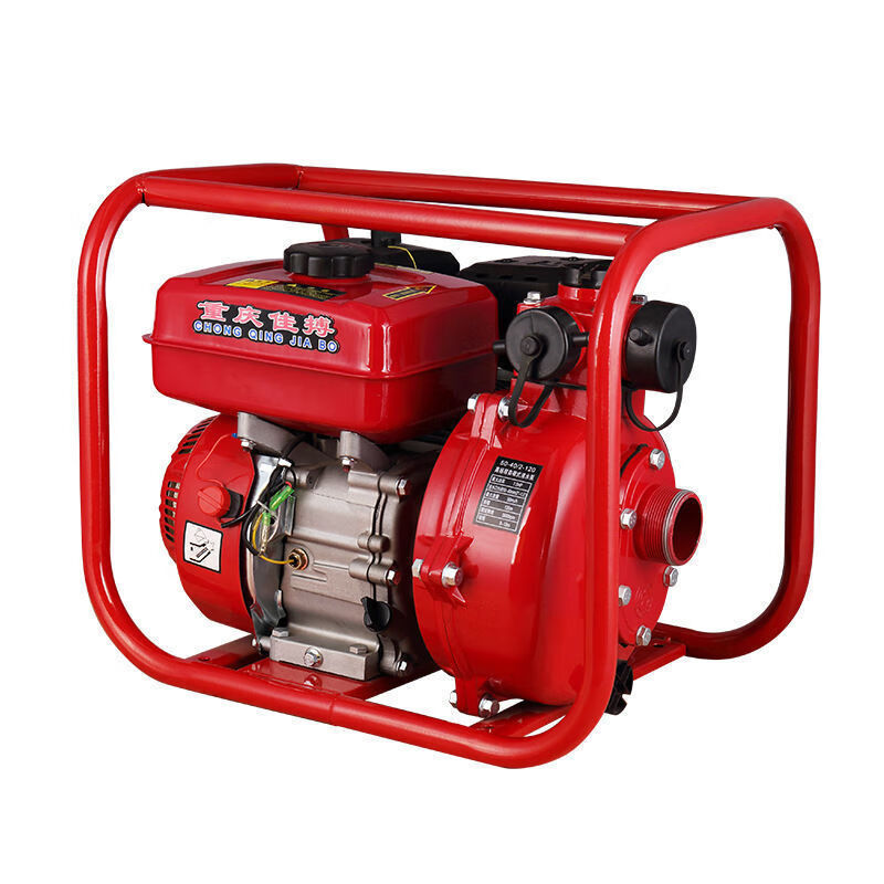 高扬程农用抽水机170f四冲程2寸电启动汽油机水泵自吸大4寸汽油机大