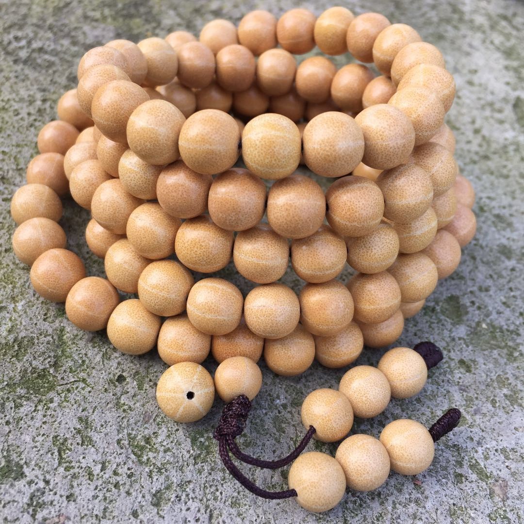 天台山六线菩提精挑天台菩提子菩提108颗佛珠手串手链8mm108颗六线原