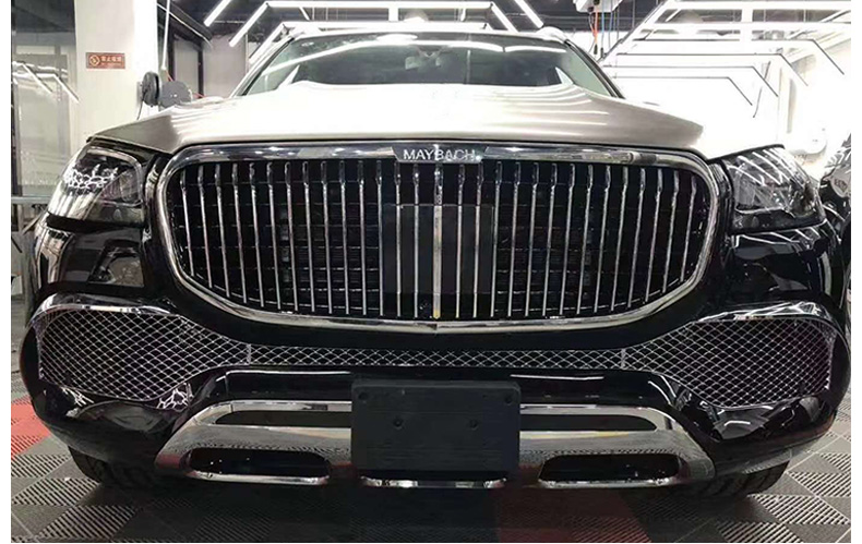 奔驰2020款gls450改装迈巴赫中网改装maybachgls600amg竖条中网2020款