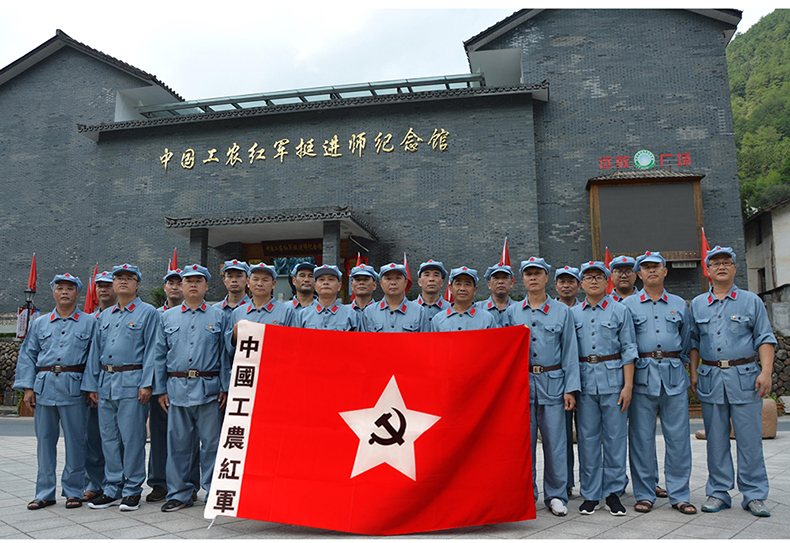 老軍旗老紅軍旗舞臺表演旗子旗幟 中國工農紅軍旗舊版黨旗紅軍長征旗