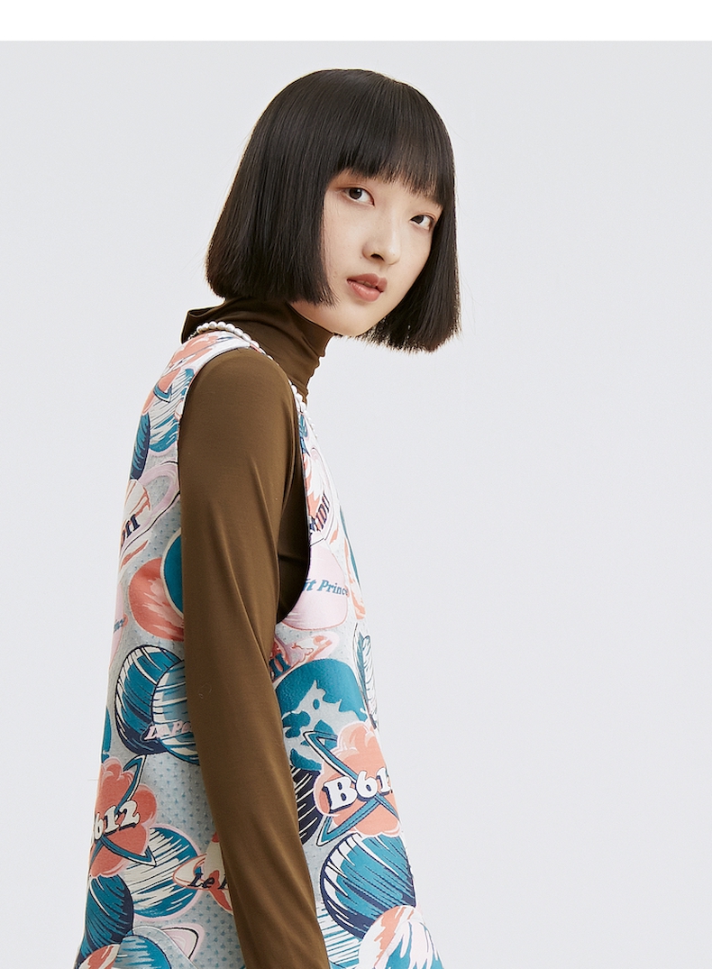 女装 t恤 谜底 谜底净色t恤女2021秋季新款小高领修身长袖打底衫外穿