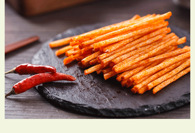 脆辣棒辣皮辣片辣条香辣味吃货儿时零食小吃75g麻辣棒棒卷100g