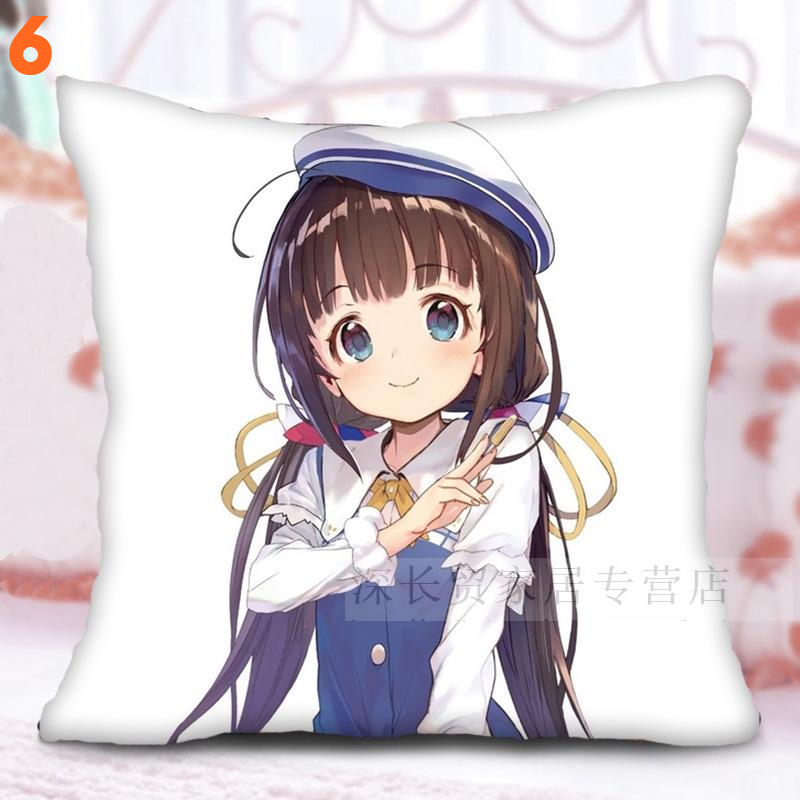 龙王的工作周边动漫抱枕雏鹤爱空银子二次元靠垫枕头学生礼品来图定制