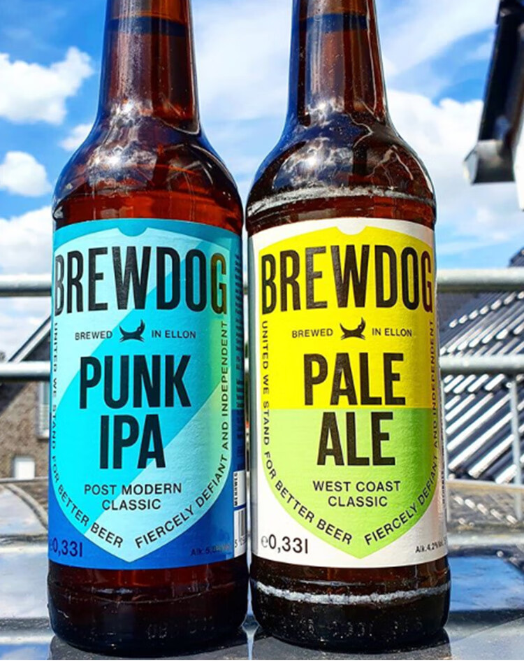 英国brewdog酿酒狗 朋克ipa锯齿边缘燕麦奶油发条橘子精酿啤酒 6瓶