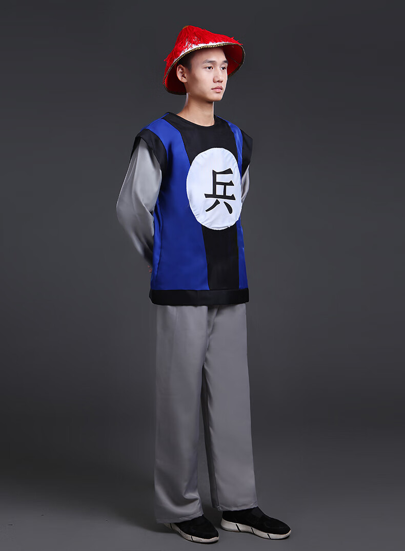 霖速清朝官服衙役影视演出戏服狱卒兵服清朝卫服兵服